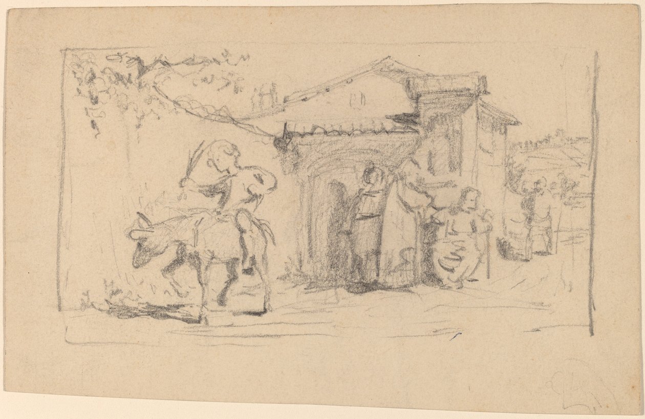 Hijo y burro de Elihu Vedder