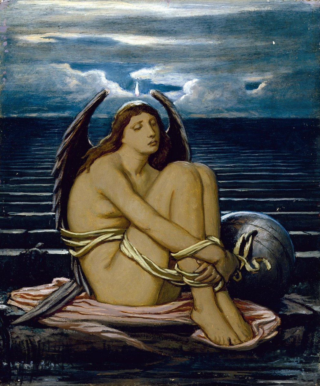 Alma en cautiverio de Elihu Vedder
