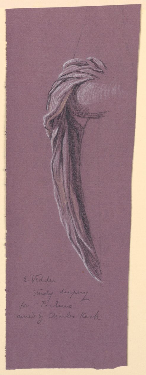 Estudio para "Fortuna" de Elihu Vedder