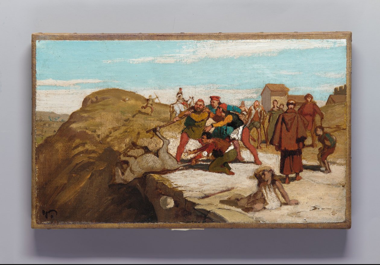 Die Fabel vom Müller, seinem Sohn und dem Esel Nr. 7 de Elihu Vedder