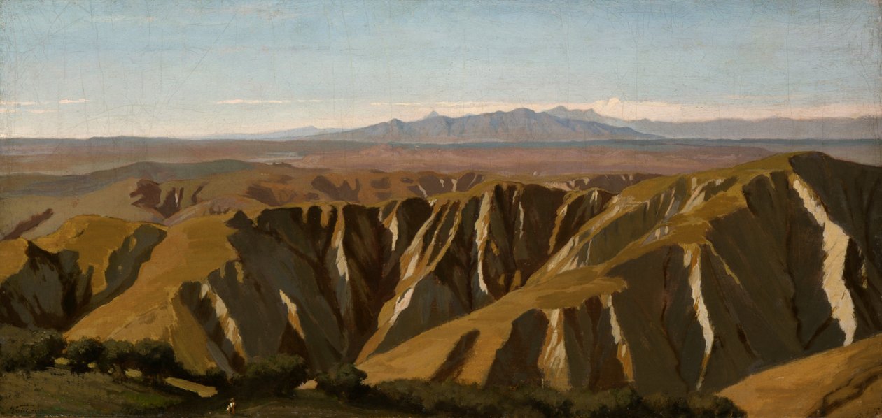 Volterra, 1860 de Elihu Vedder