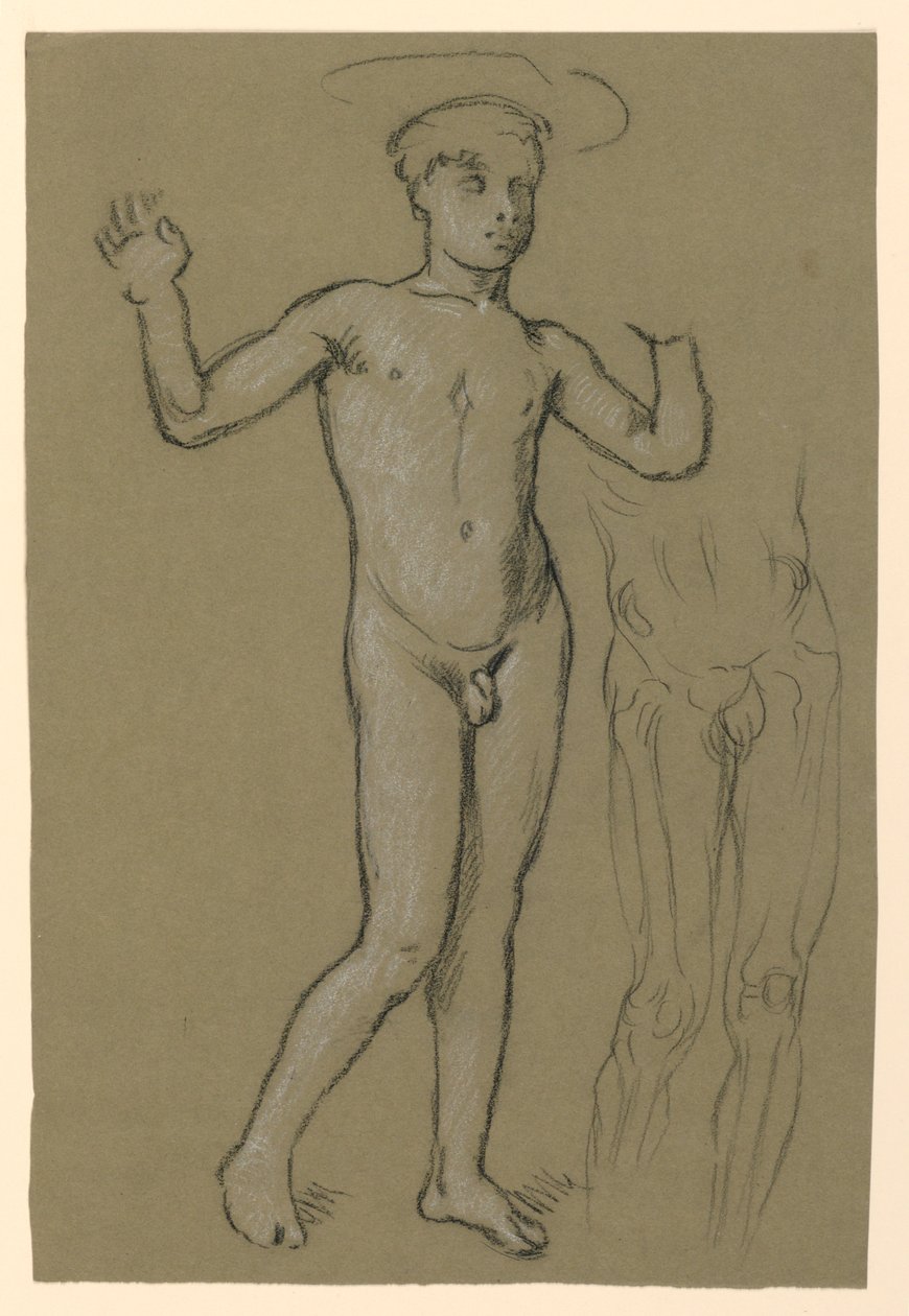 Estudio de figura para el diseño de una fuente de Elihu Vedder