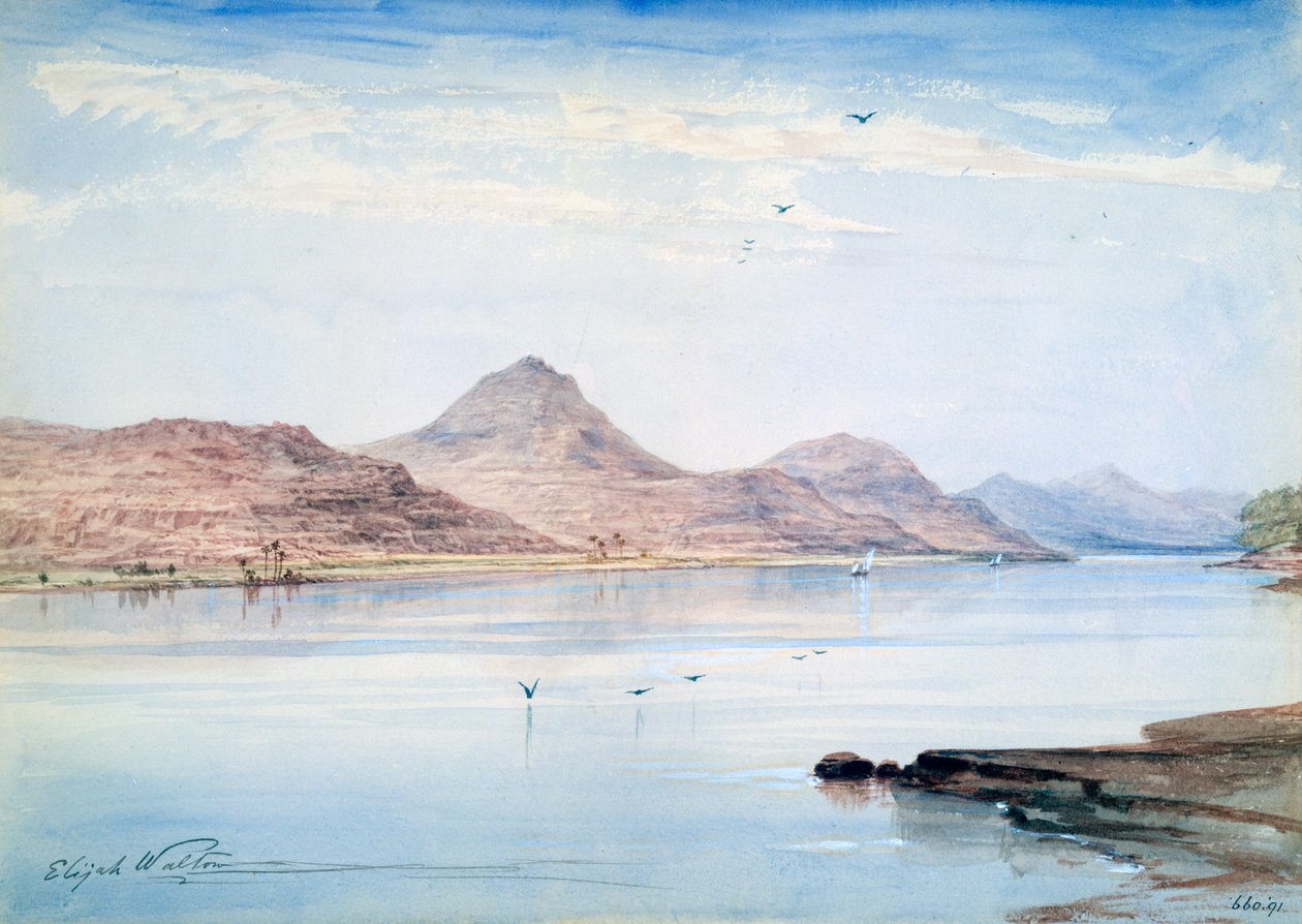 En el Nilo, Gebel el Mody, Nubia de Elijah Walton