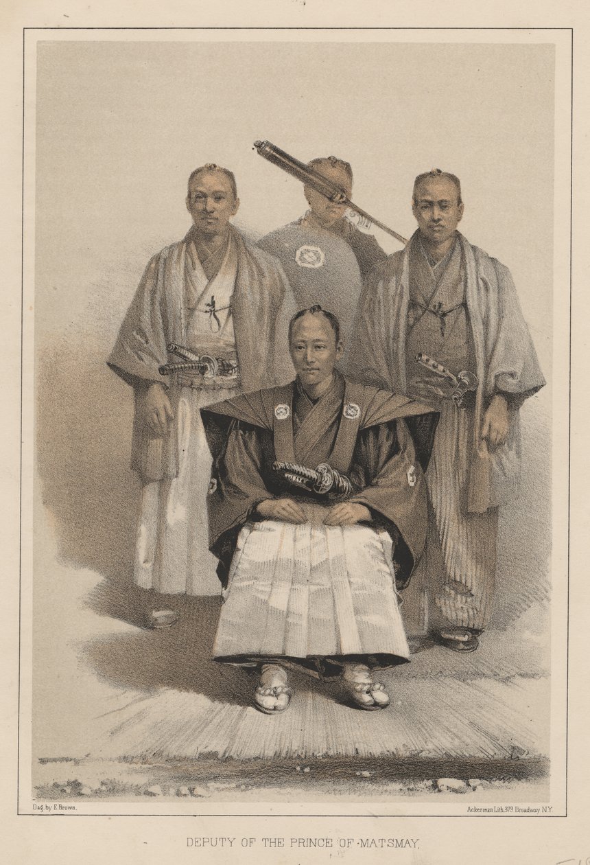 Diputado del Príncipe de Matsmay, 1885 de Eliphalet Brown