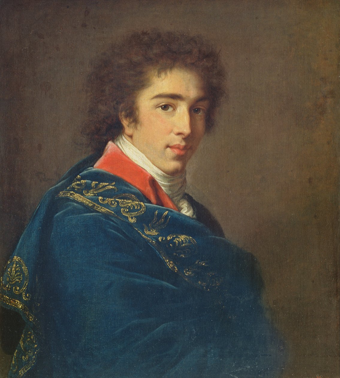 Retrato del Príncipe Iván Baryatinsky de Elisabeth Louise Vigee-Lebrun