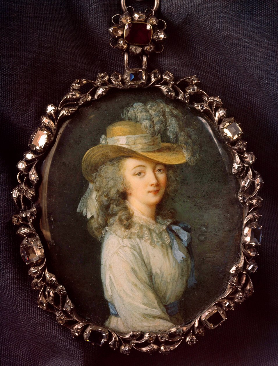 Retrato de Jeanne Becu, condesa du Barry (1743-1793) de Elisabeth Louise (after) Vigee Lebrun