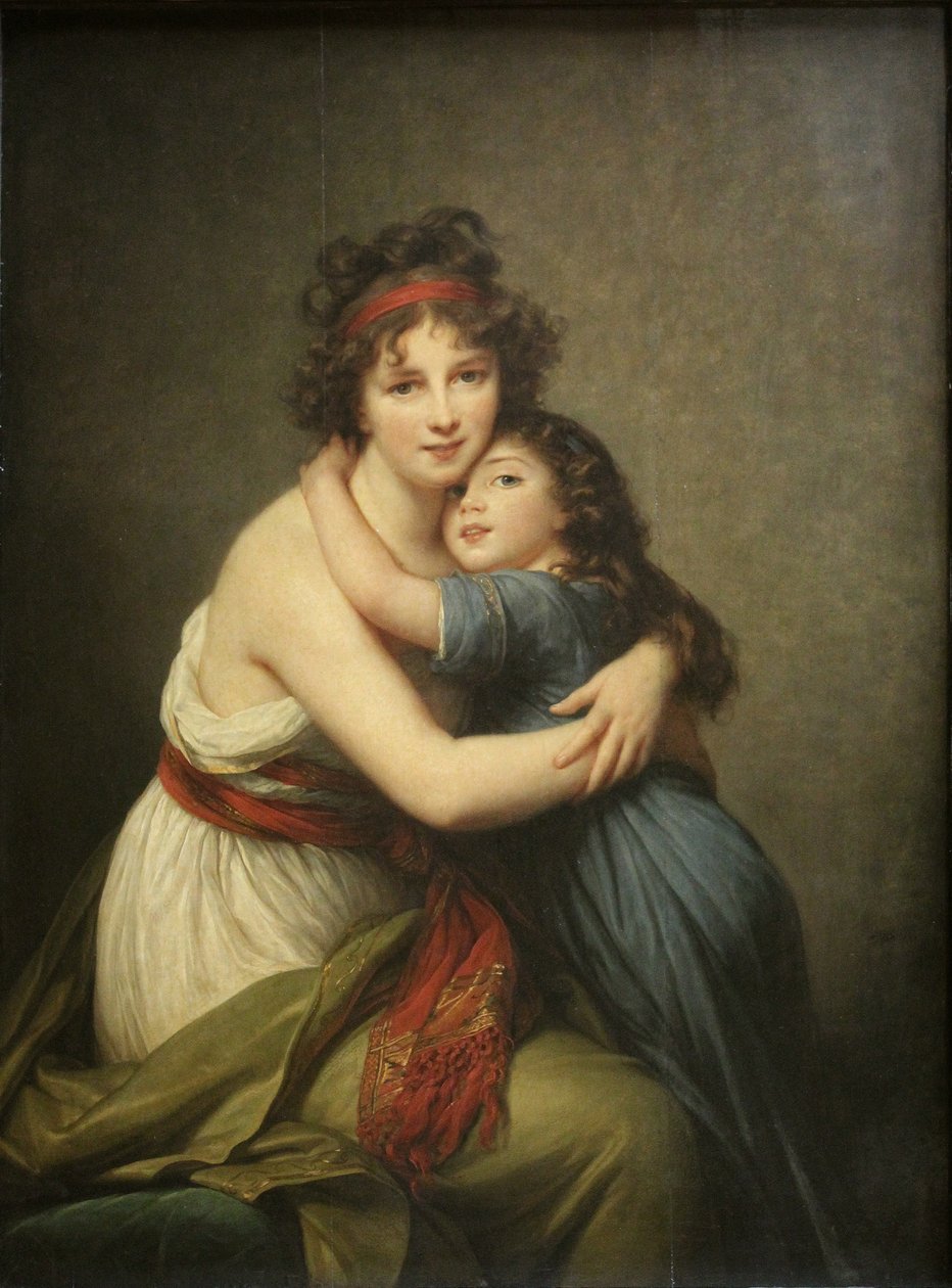 Elisabeth Louise Vigée-Lebrun, Madame Vigée-Lebrun y su hija de Élisabeth Louise Vigée Le Brun