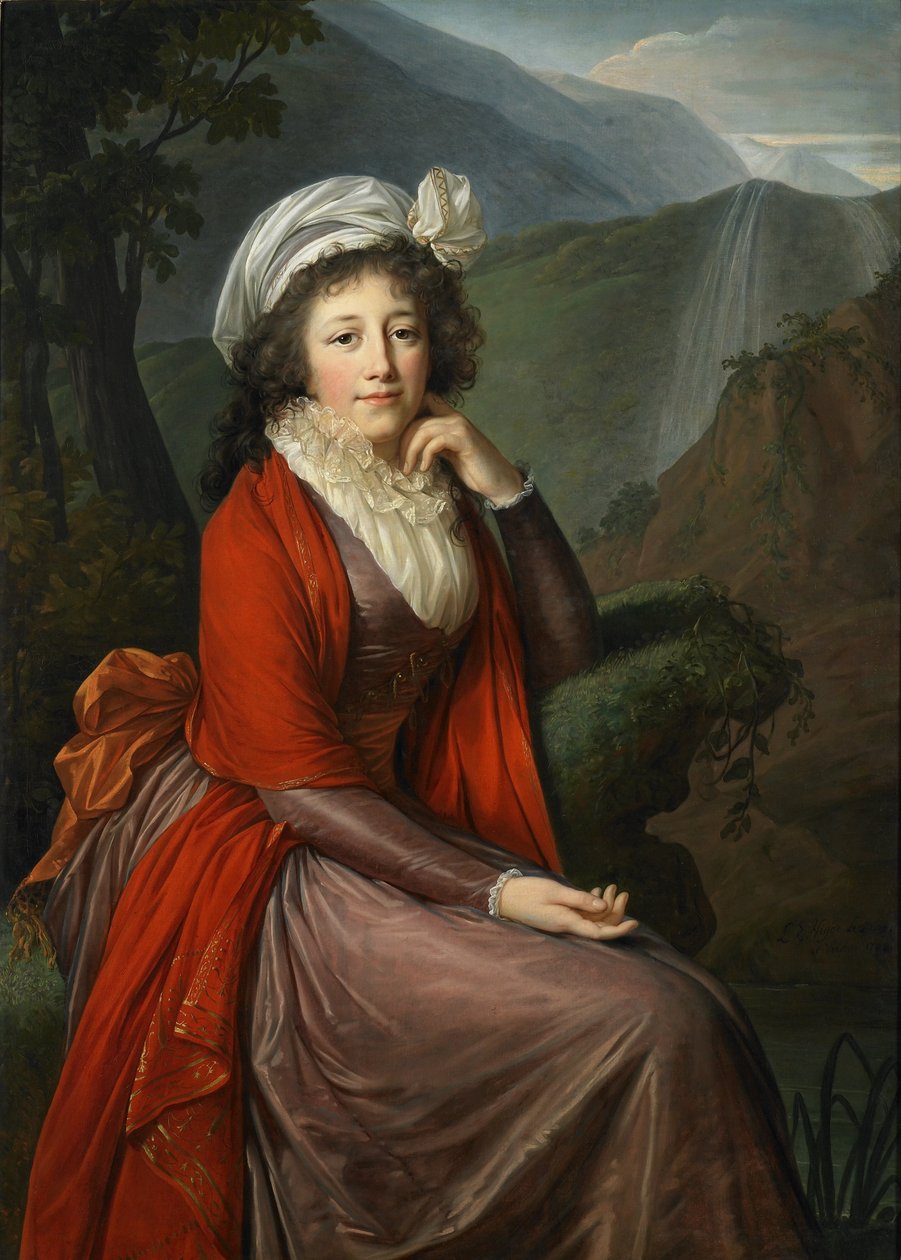 Retrato de la condesa Maria Theresia Bucquoi, de soltera Parr de Élisabeth Louise Vigée Le Brun