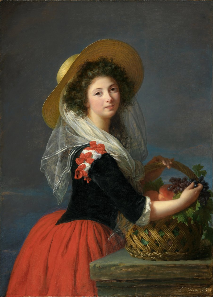 Retrato de Marie Gabrielle de Gramont, condesa de Caderousse de Élisabeth Louise Vigée Le Brun
