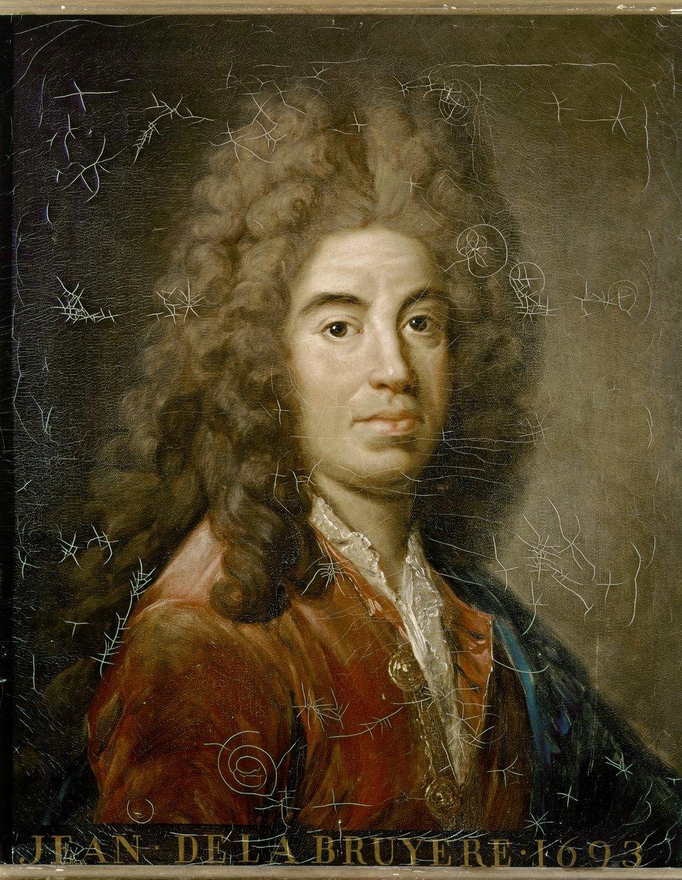 Jean de LA BRUYERE, Retrato. 1775 (óleo sobre lienzo) de Elisabeth Louise Vigee Lebrun