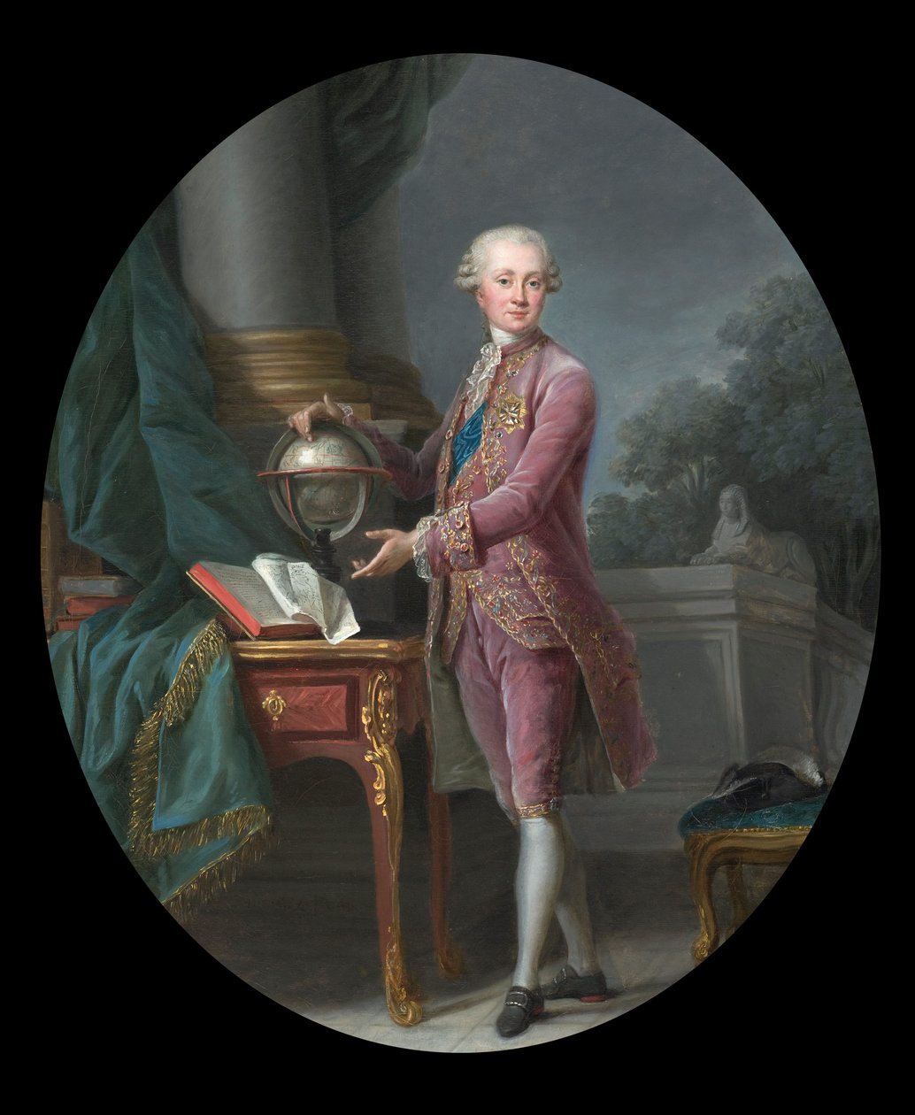 Retrato del príncipe de Nassau de Elisabeth Louise Vigee-Lebrun