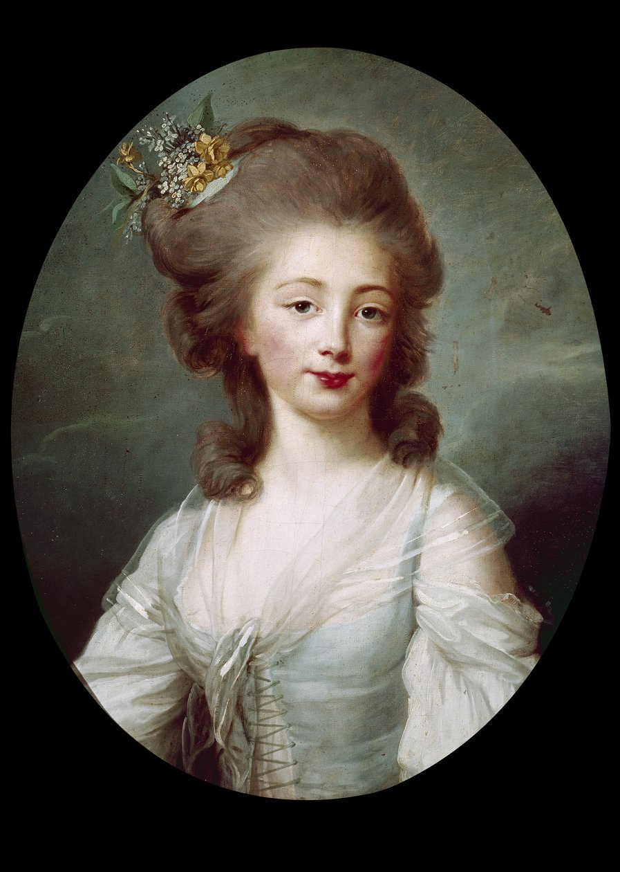 La condesa de Cluzel (Marie-Térèse Antoinette de Cluzel) de Elisabeth Louise Vigee Lebrun