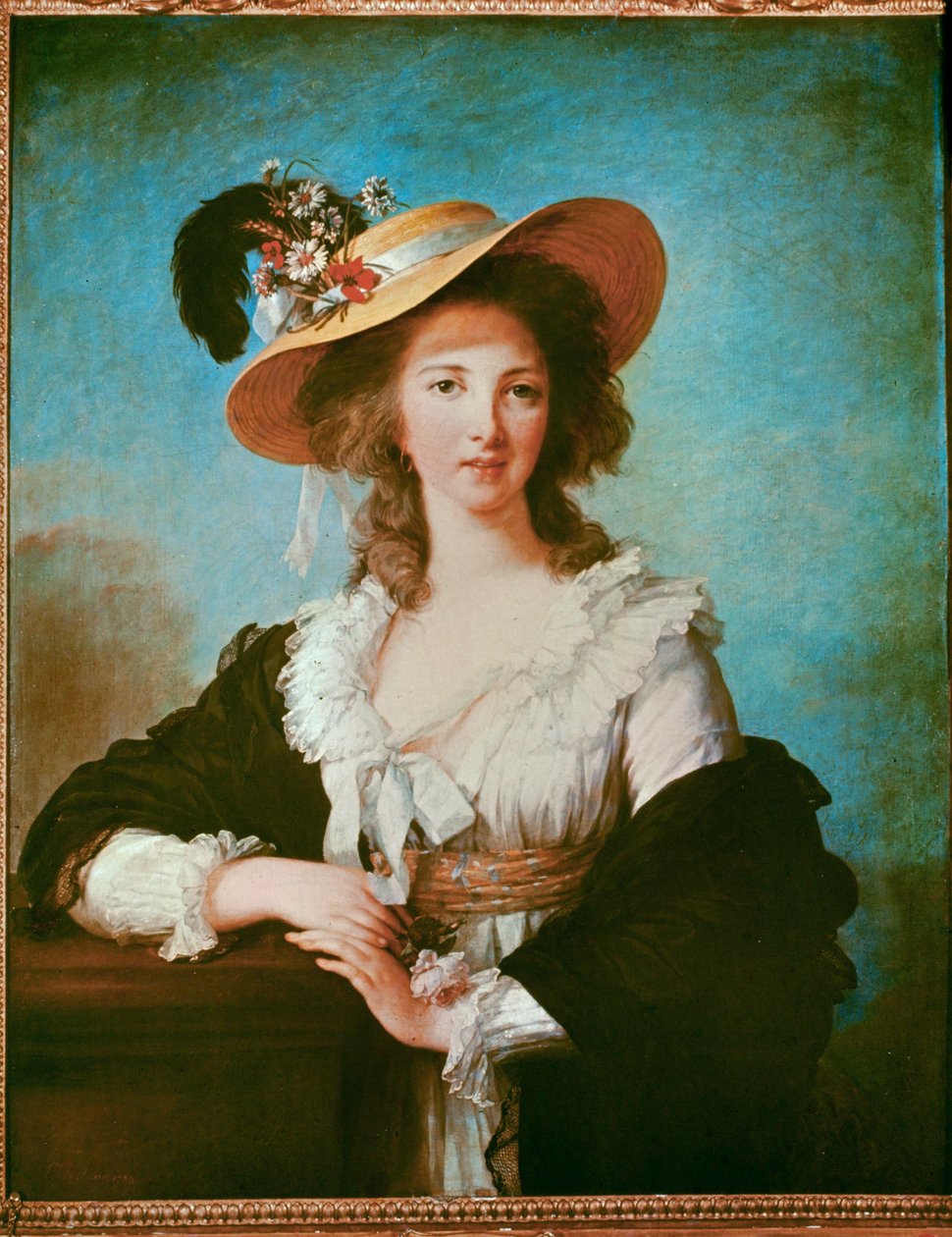 Yolande Polignac, duquesa, amiga íntima de María Antonieta ... de Elisabeth Louise Vigee Lebrun