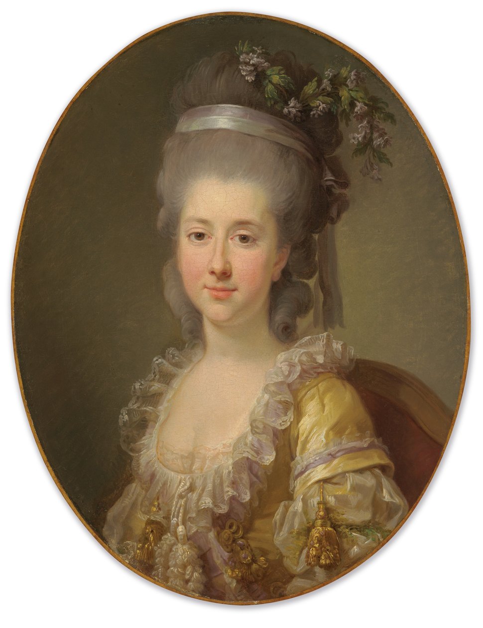 Retrato de la condesa Urszula Potocka, de soltera Zamoyska de Elisabeth Louise Vigee-Lebrun