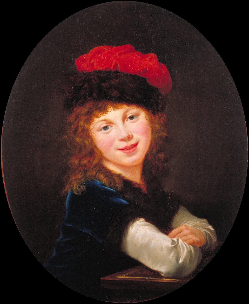 Retrato de una niña de Elisabeth Louise Vigee Lebrun