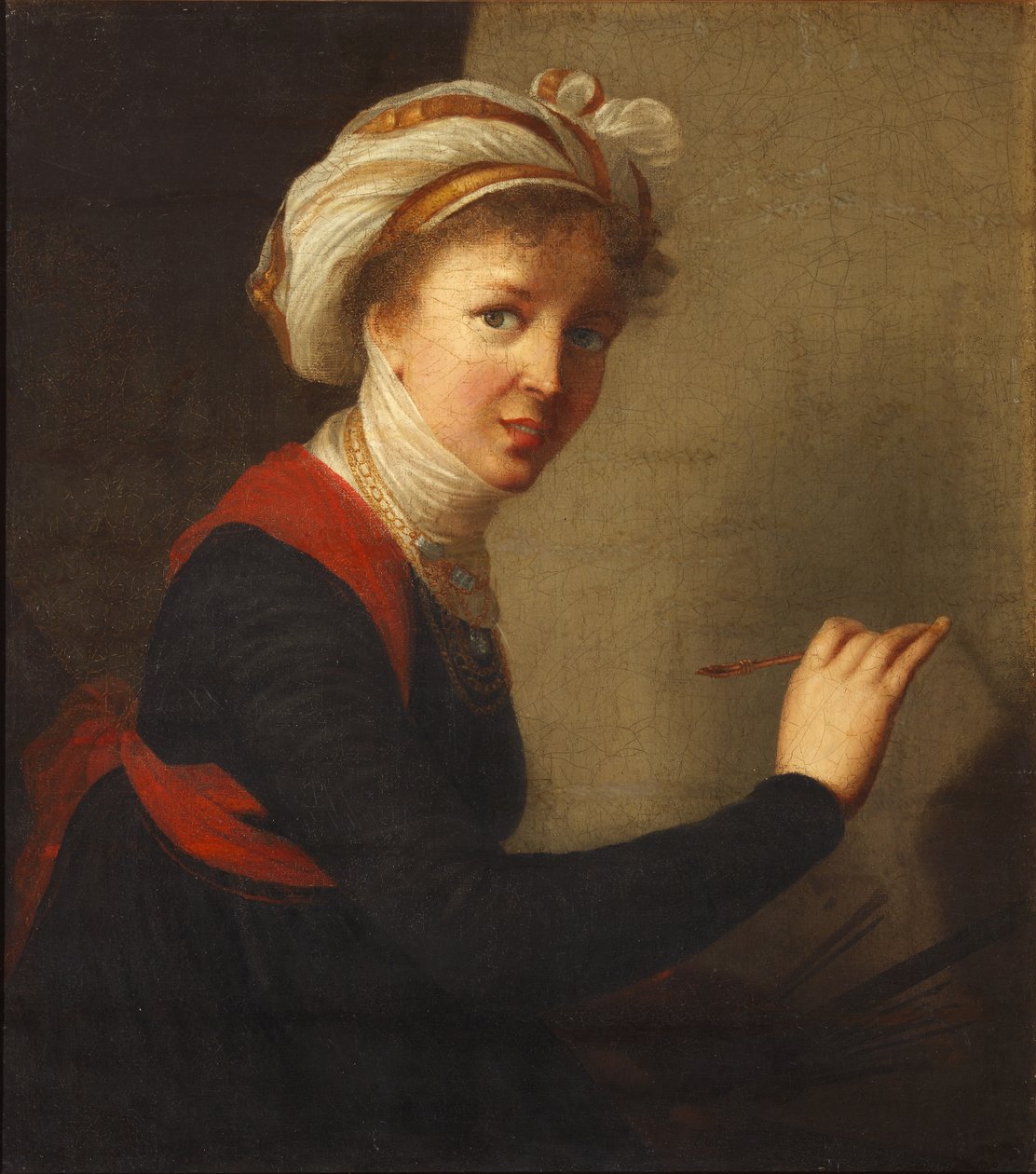 Autorretrato, 1800 de Elisabeth Louise Vigee Lebrun