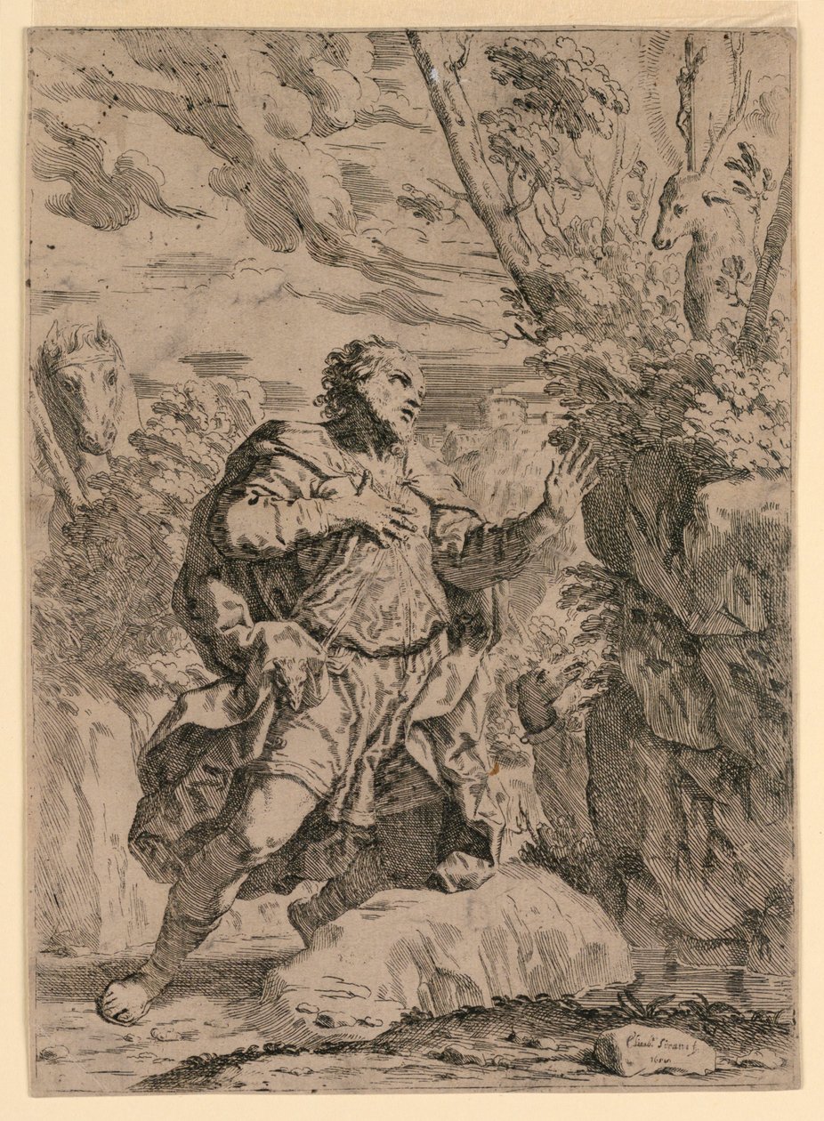 San Eustaquio de Elisabetta Sirani