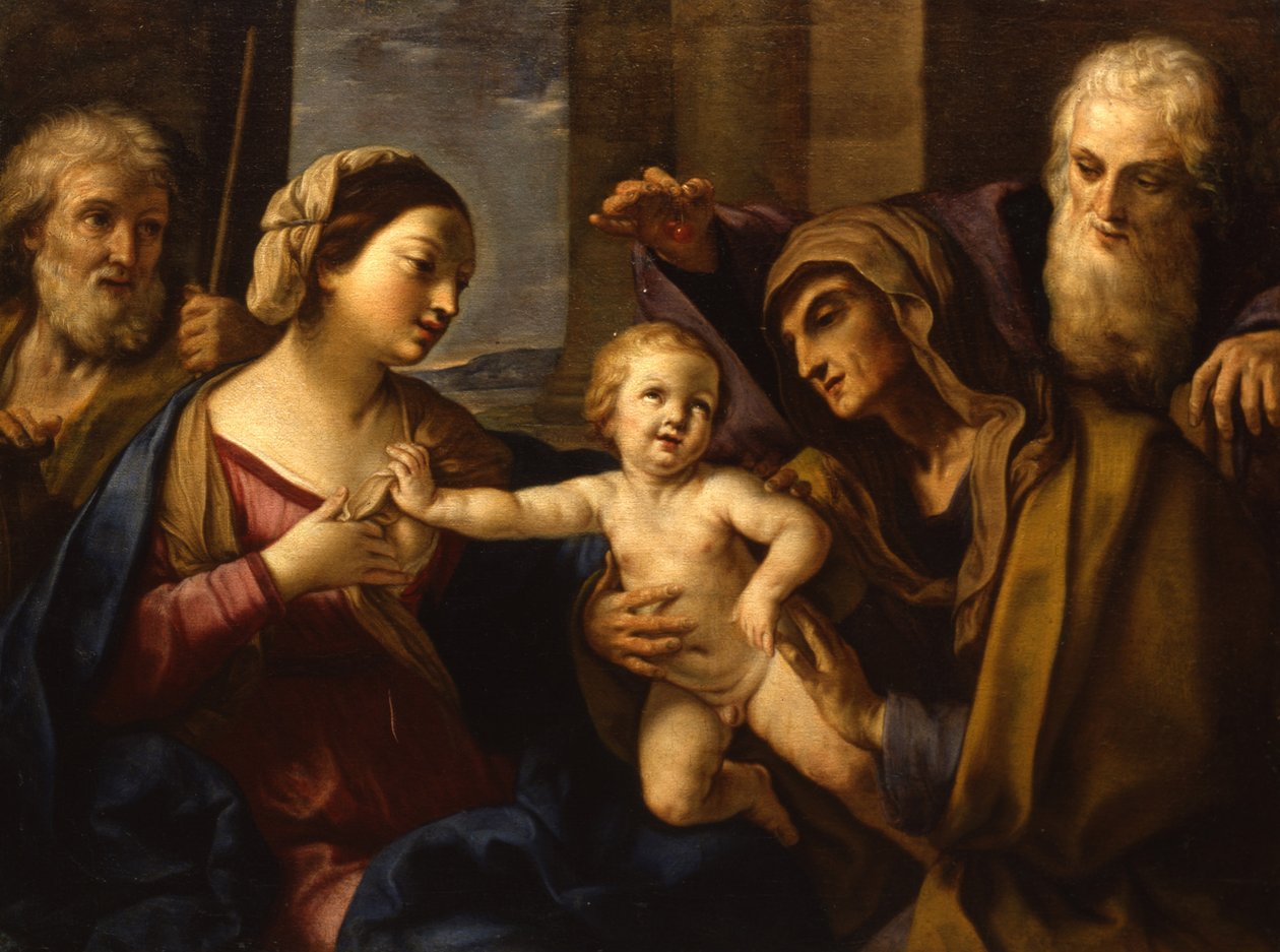 La Sagrada Familia de Elisabetta Sirani
