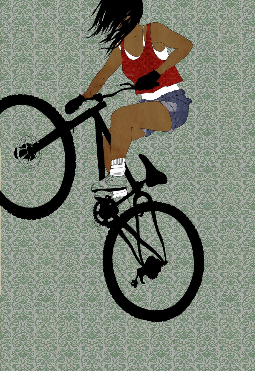 Chica motociclista de Eliza Southwood