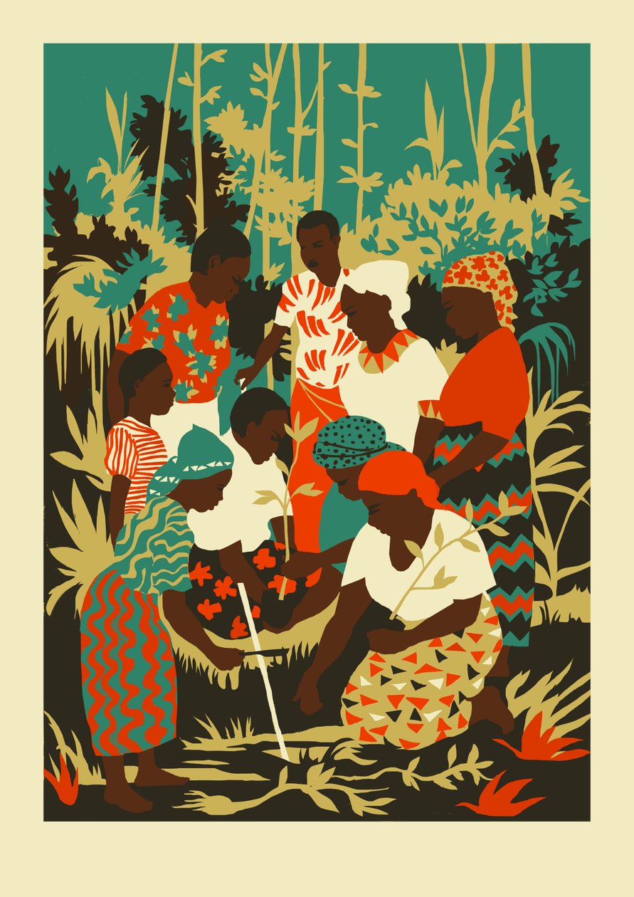 Plantando árboles de Eliza Southwood