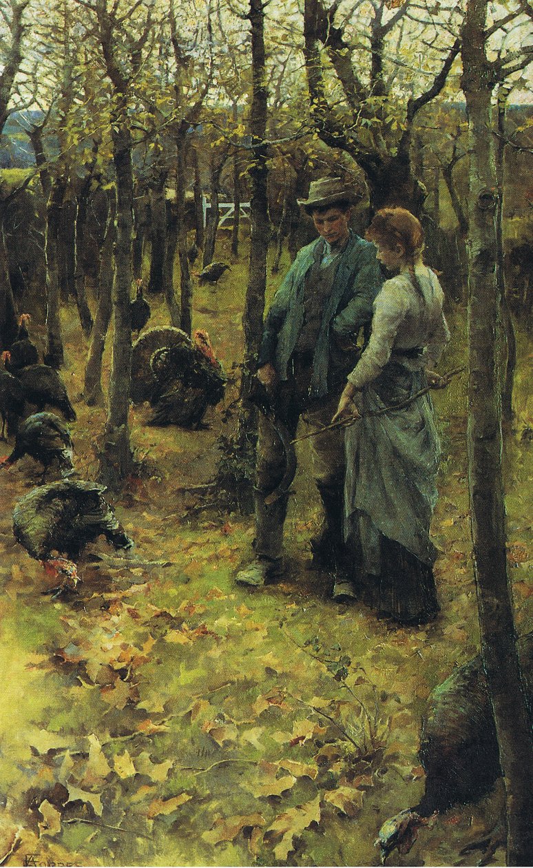 El borde del bosque de Elizabeth Adela Stanhope Forbes