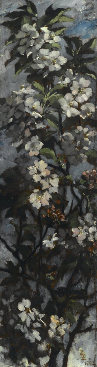 Flores de manzano de Elizabeth Boott Duveneck