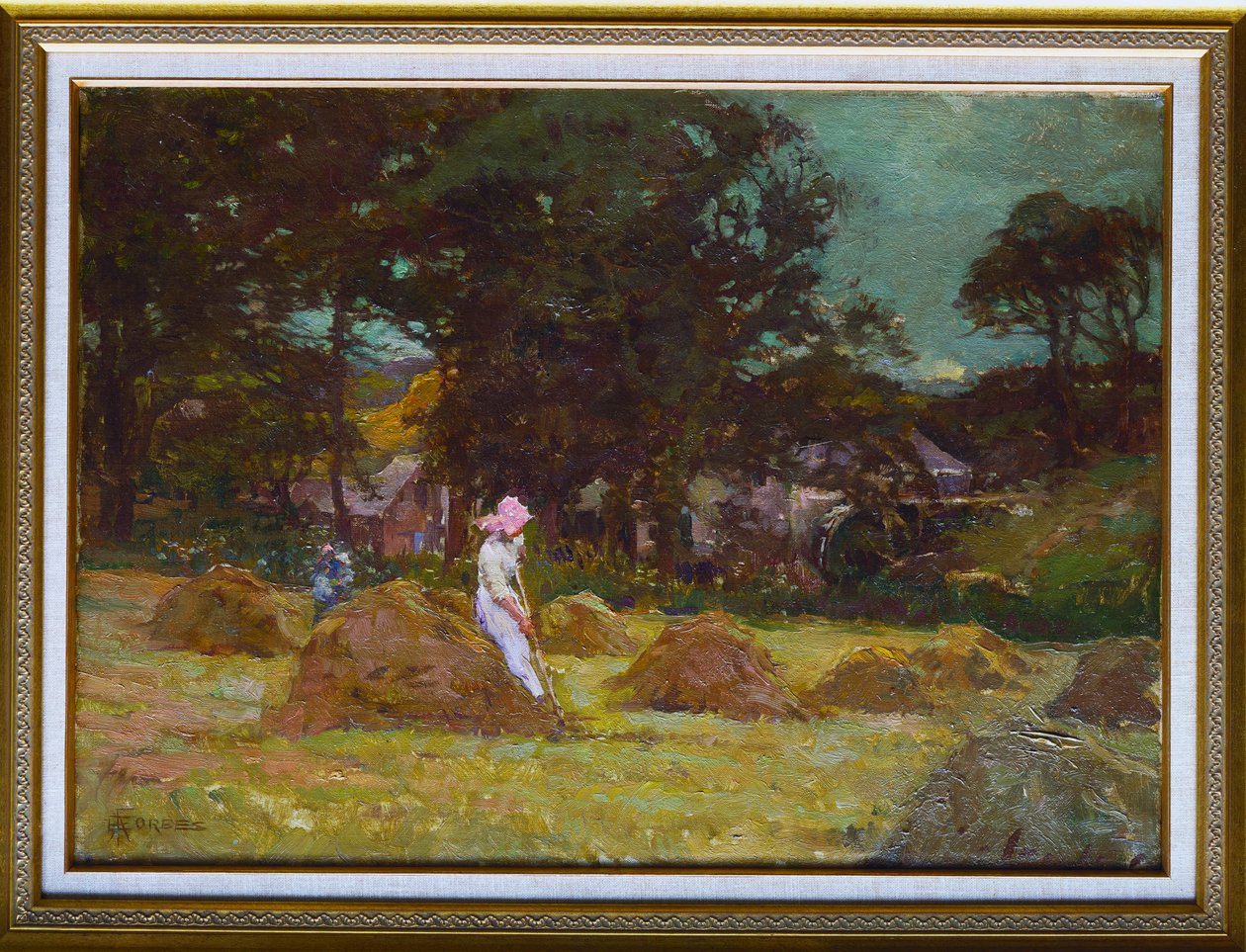 Haciendo heno de Elizabeth Adela Stanhope Forbes