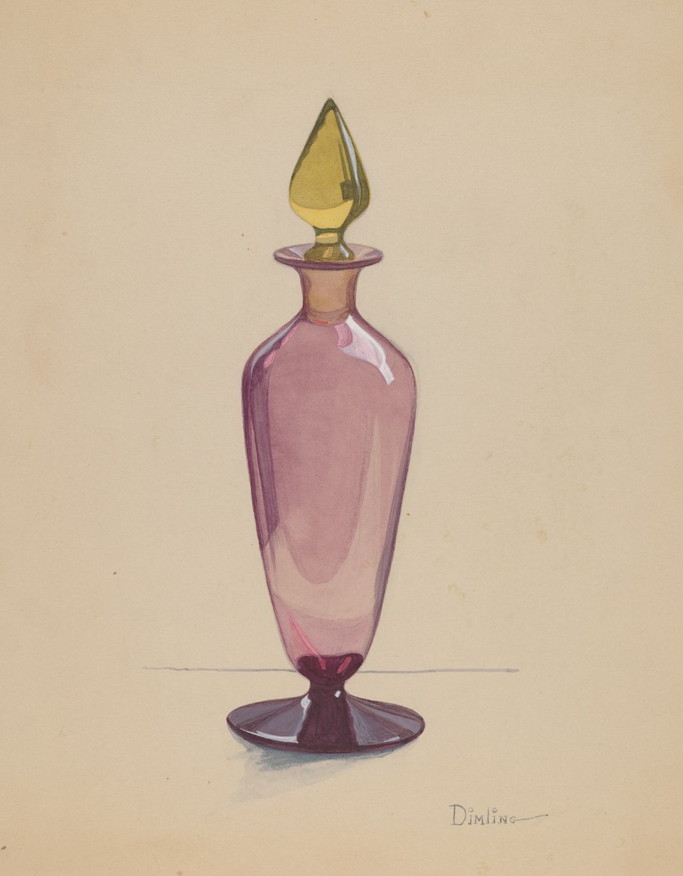 Botella de Colonia de Elizabeth Dimling