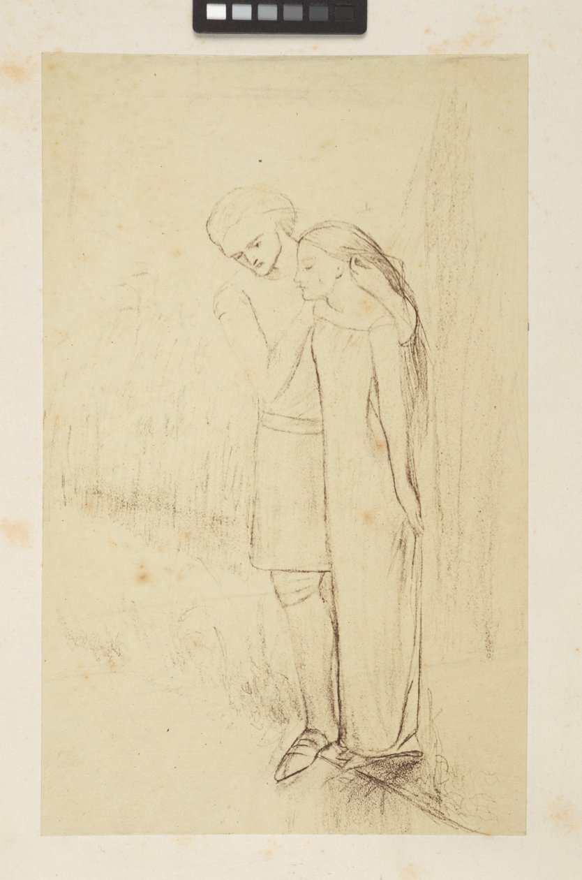 Diseños y bocetos de Elizabeth Eleanor (1834-62) Siddal