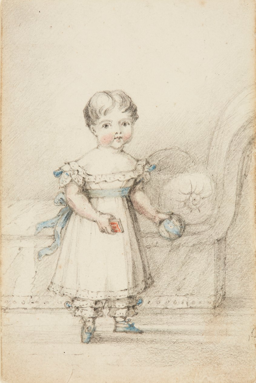 La reina Victoria de niña de Elizabeth Keith née Lindsay Heathcote