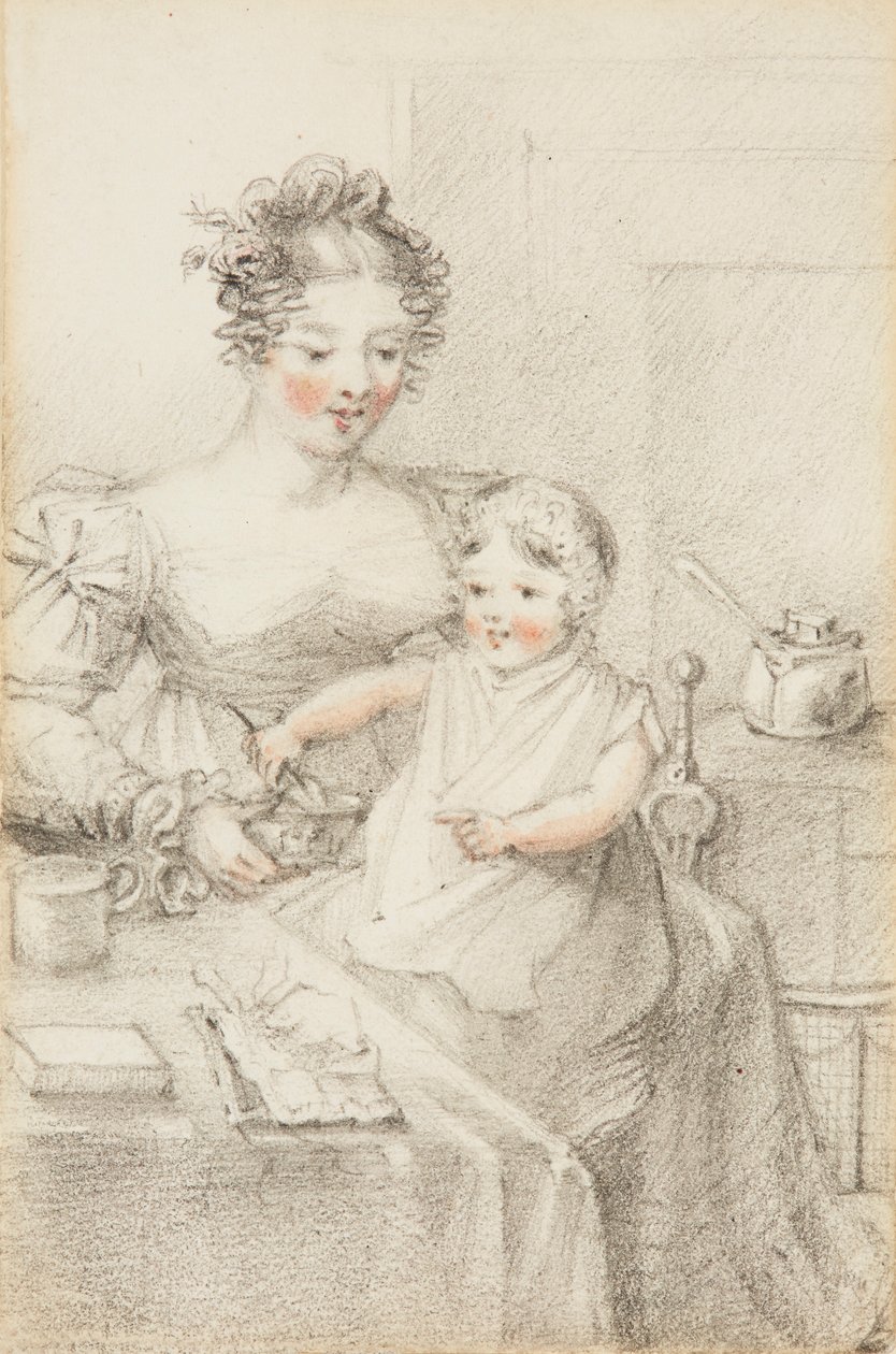 La reina Victoria de niña de Elizabeth Keith née Lindsay Heathcote