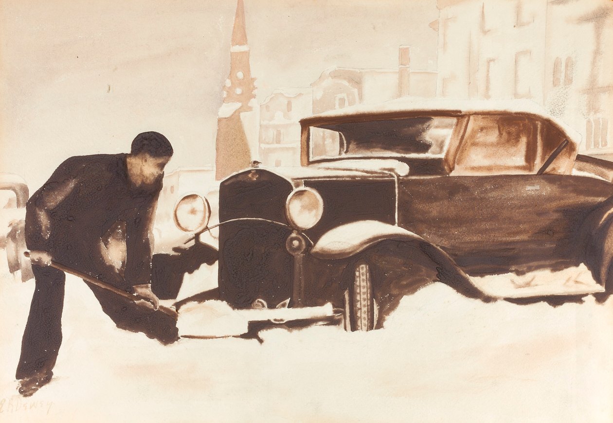 Desenterrar el coche de Elizabeth R. Dewey