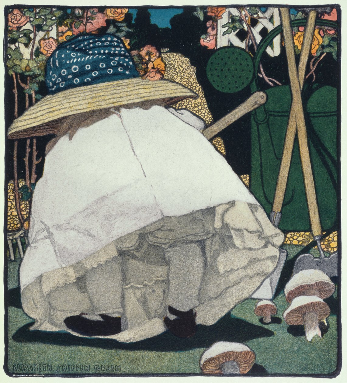 El pequeño jardinero de Elizabeth Shippen Green