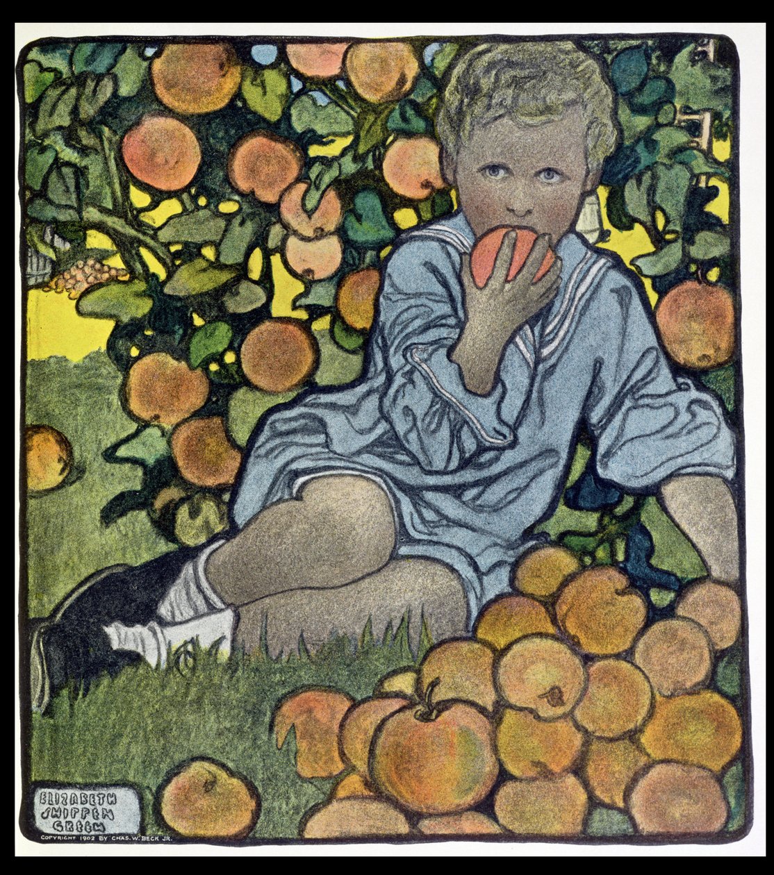 El huerto de Elizabeth Shippen Green