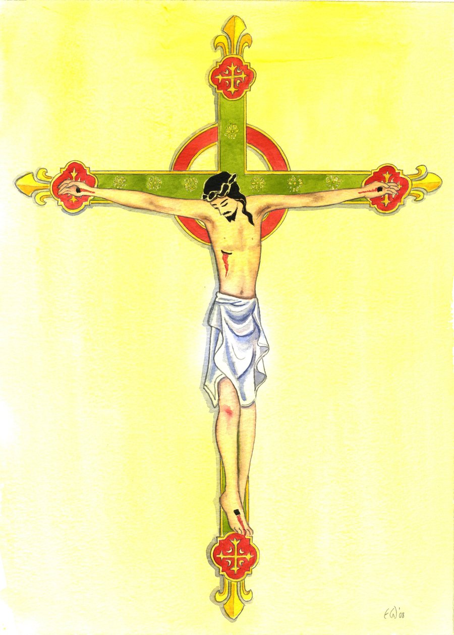 Un Crucifijo, 2001 de Elizabeth Wang