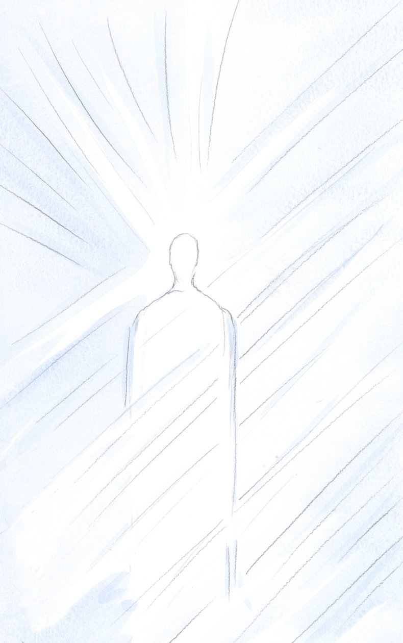 Cristo, Realmente Hombre, ante ti, está resucitado y vivo. Contempla al mismo Cristo, Hijo Divino, majestuoso de Elizabeth Wang