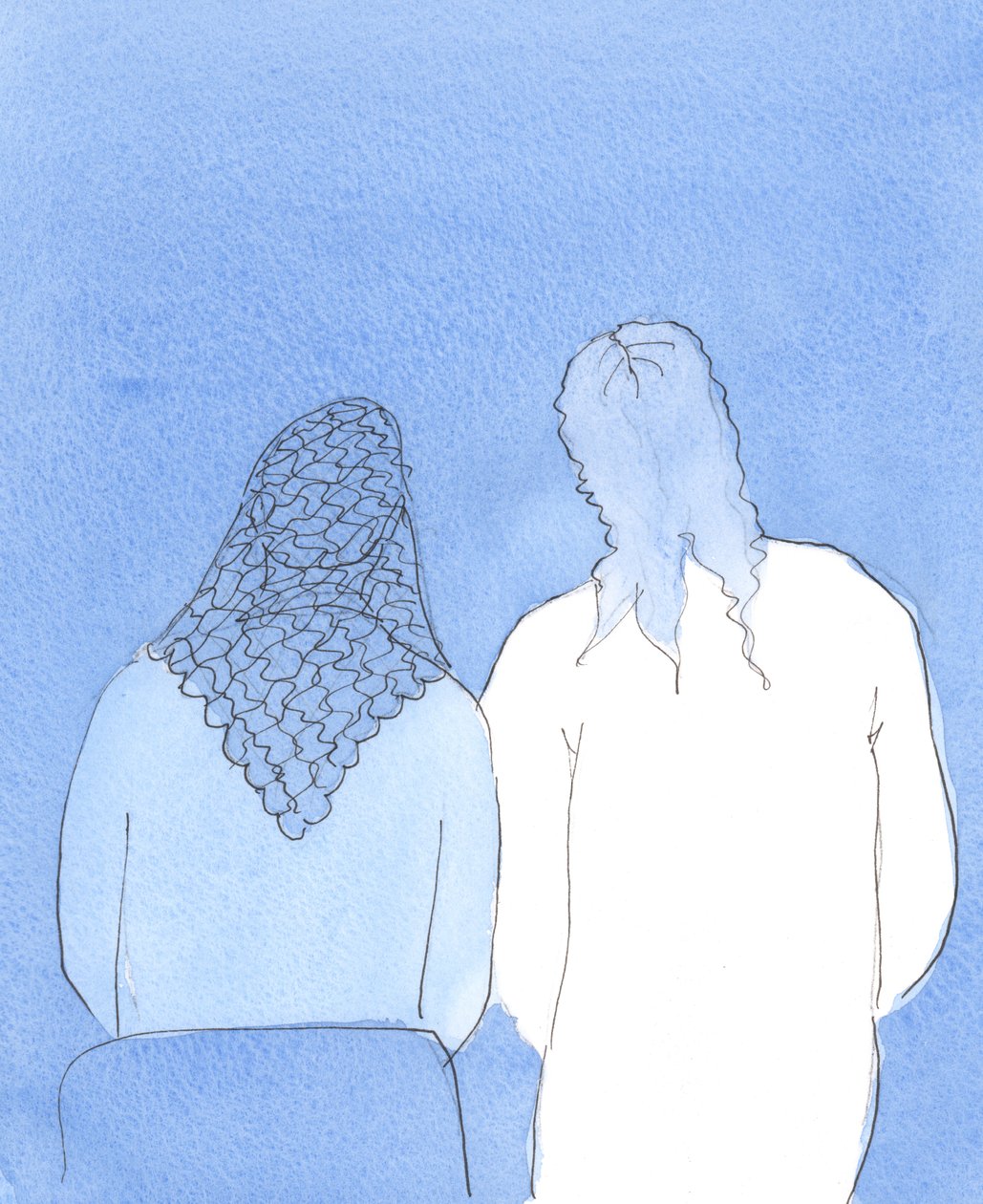 Cristo es un verdadero amigo y compañero para aquellos que creen en Él y lo aman, 2004 de Elizabeth Wang
