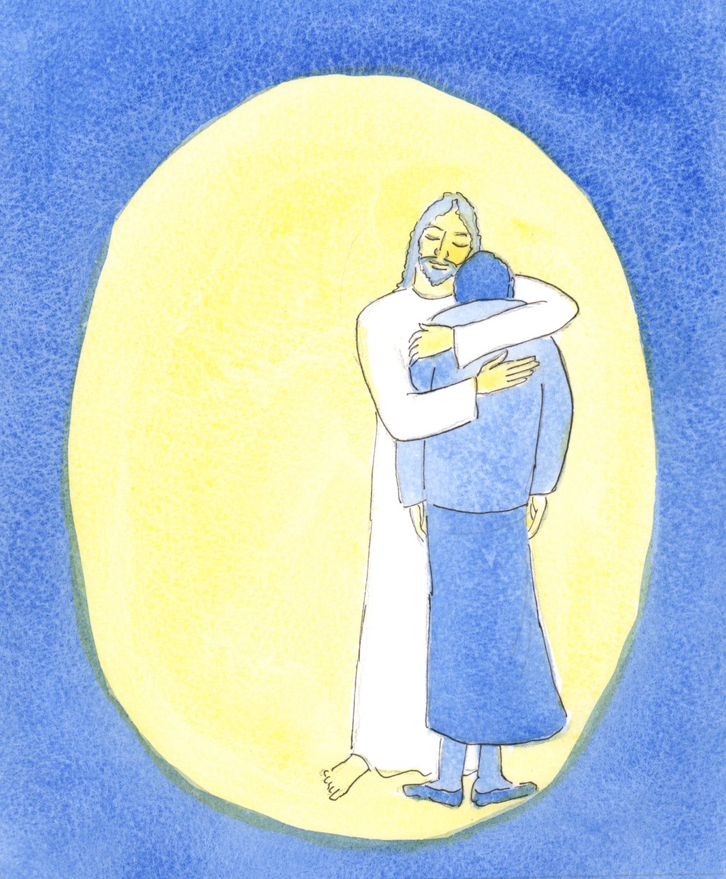 Cristo me mostró en la Sagrada Comunión que me estaba abrazando, como se abraza a un niño para consolarlo, para ayudarme a superar mis dificultades de Elizabeth Wang