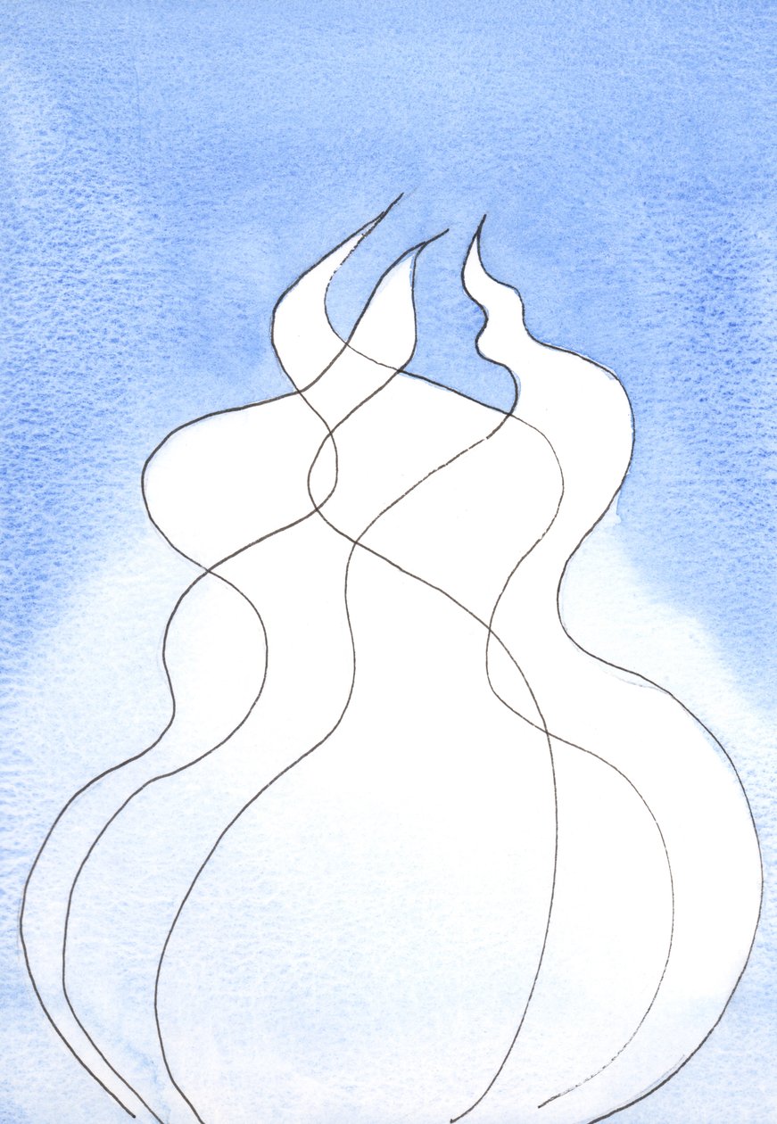Cada Persona Divina, cada llama, posee la misma Naturaleza Divina. Juntos son un Dios, un Fuego de Elizabeth Wang