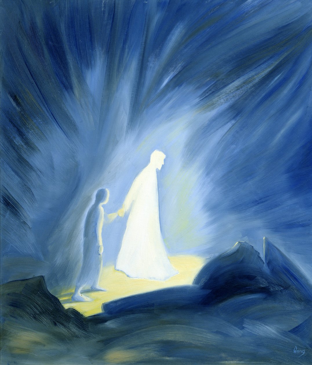 Incluso en la oscuridad de nuestros sufrimientos, Jesús nos consuela y guía de Elizabeth Wang