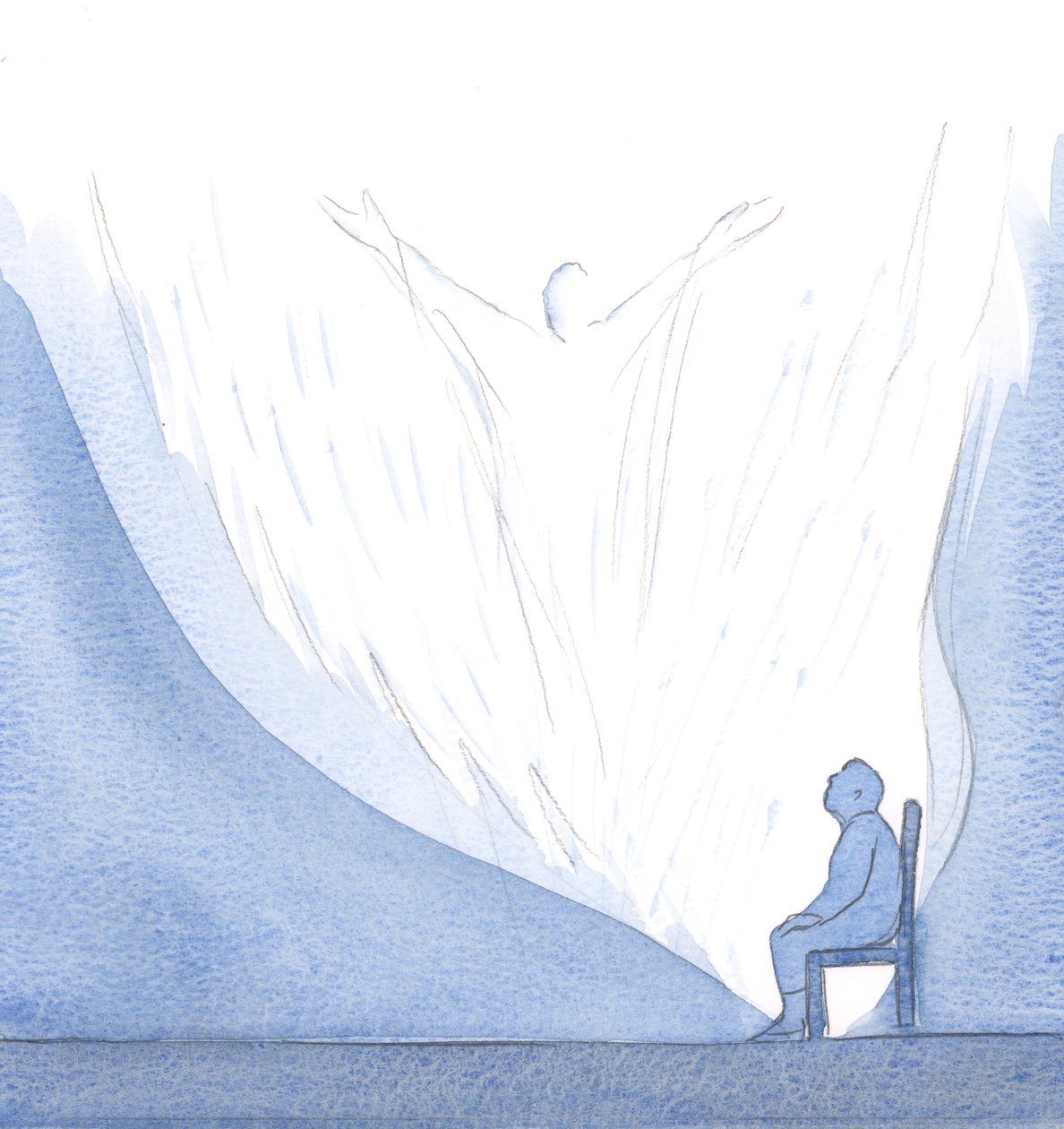 Me senté al lado de mi alma - por así decirlo - ofreciendo la propia gloria de Cristo al Padre, en alabanza y adoración. de Elizabeth Wang