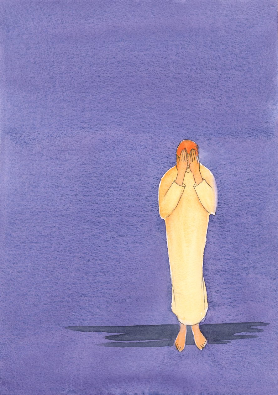 Si perseveramos en la oscuridad de la oración, Dios eventualmente nos llevará a Su luz y sabiduría, 2000 de Elizabeth Wang
