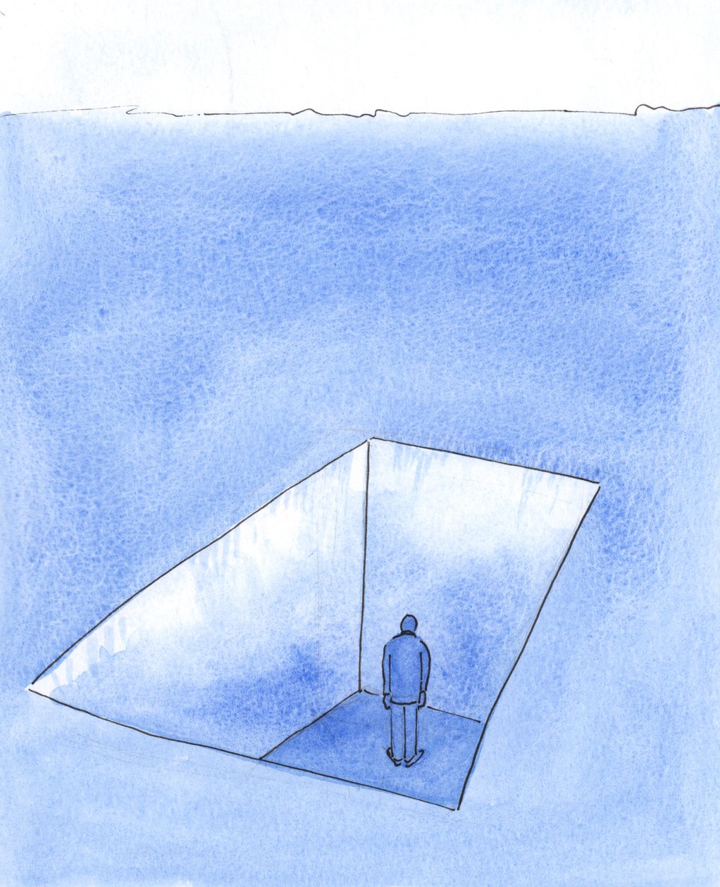 Puede suceder que alguien se encuentre tan aislado e infeliz, debido a sus errores y decisiones muy lamentadas, 2004 de Elizabeth Wang