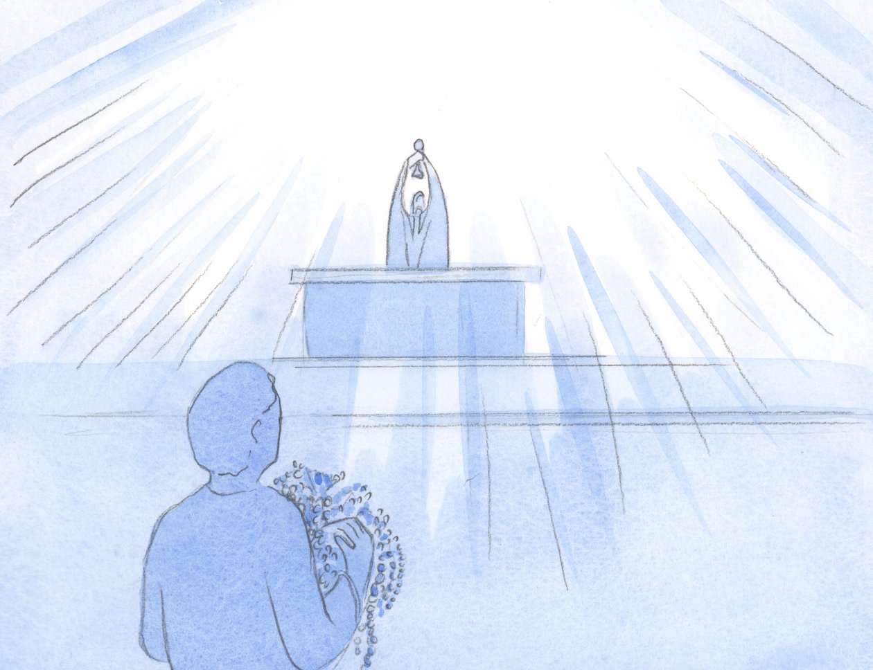 Parecía como si lleváramos brazadas de perlas y rubíes, para Dios Padre: Jesús es nuestro agradecimiento, alabanza, reparación y súplica., 2000 de Elizabeth Wang