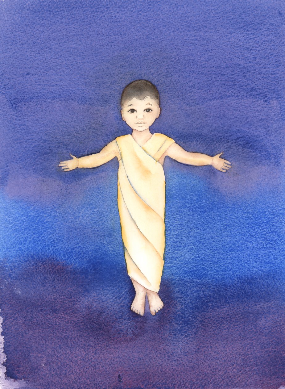Jesucristo es verdadero Dios, que tomó nuestra naturaleza humana, teniendo la humildad y bondad de venir entre nosotros como un simple infante de Elizabeth Wang