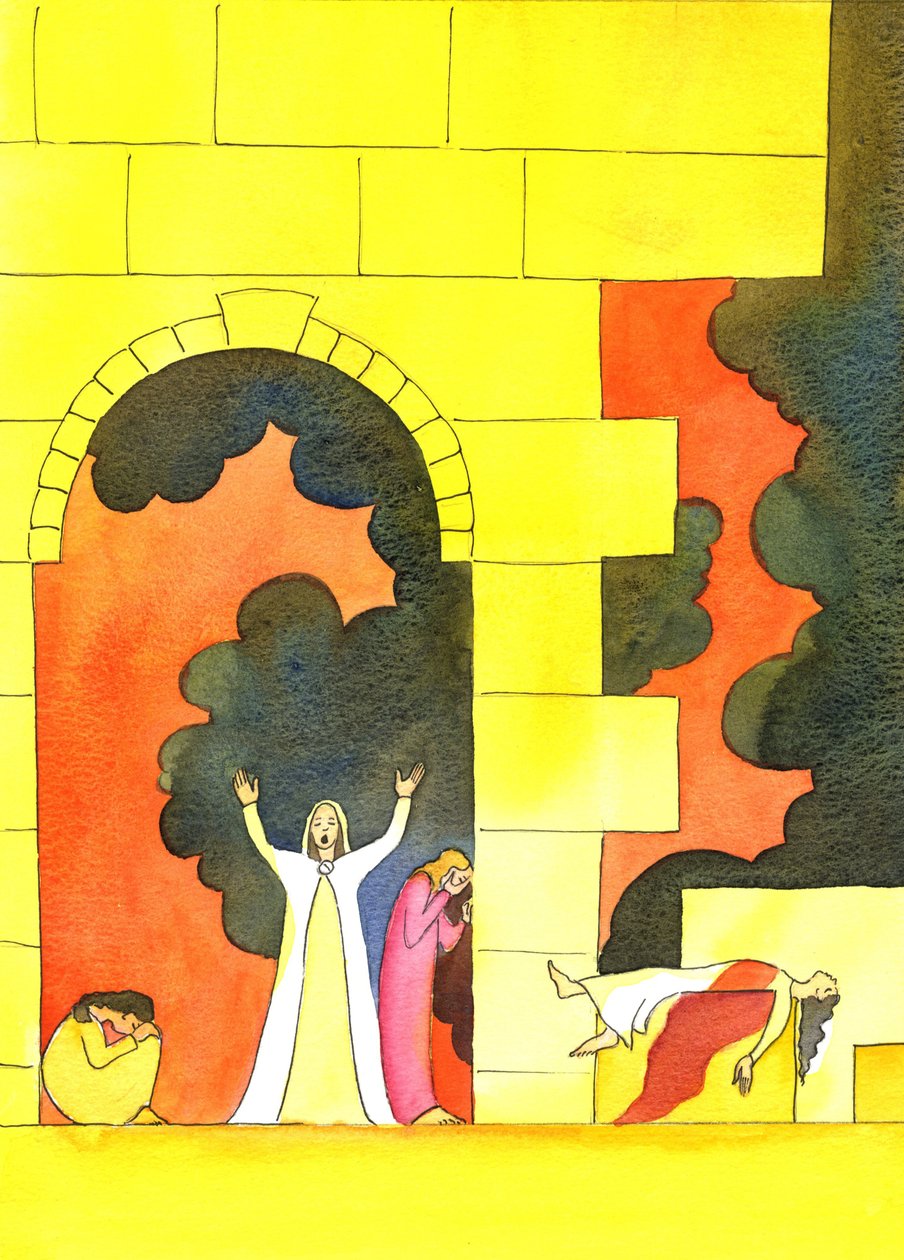 Muchos años antes de que naciera Cristo, Jerusalén fue invadida y el santo Templo profanado y destruido, para horror del pueblo de Elizabeth Wang