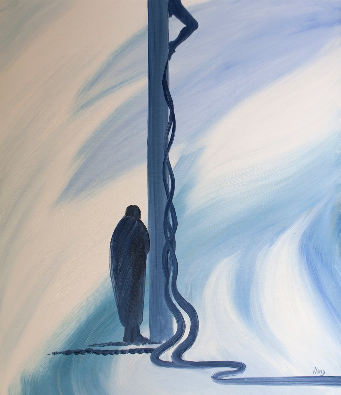 En la Cruz, Jesucristo derramó Su Preciosa Sangre para salvarnos de nuestros pecados, 2001 de Elizabeth Wang