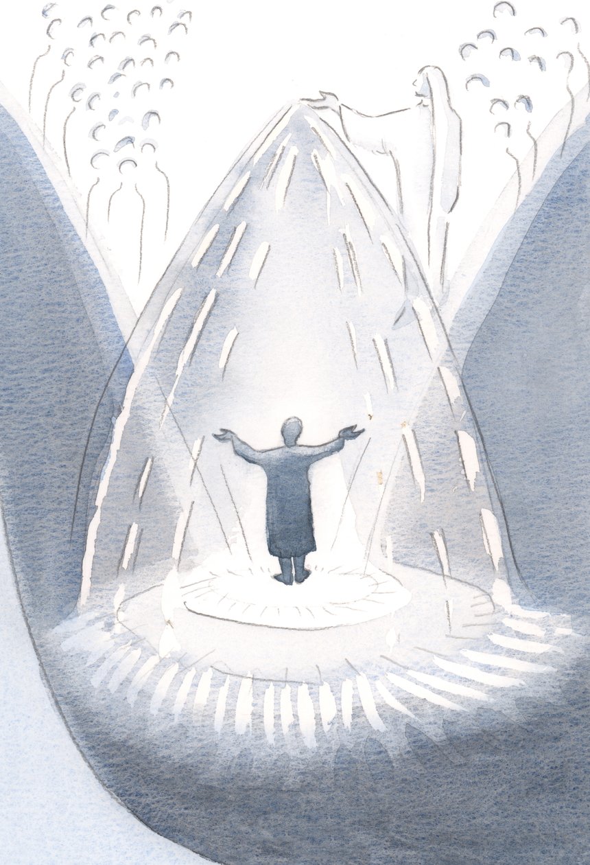 Nuestra Santa Madre María esparce gracia como lluvia, tan pronto como pedimos a Dios Su ayuda. A través de Ella, somos bendecidos de Elizabeth Wang