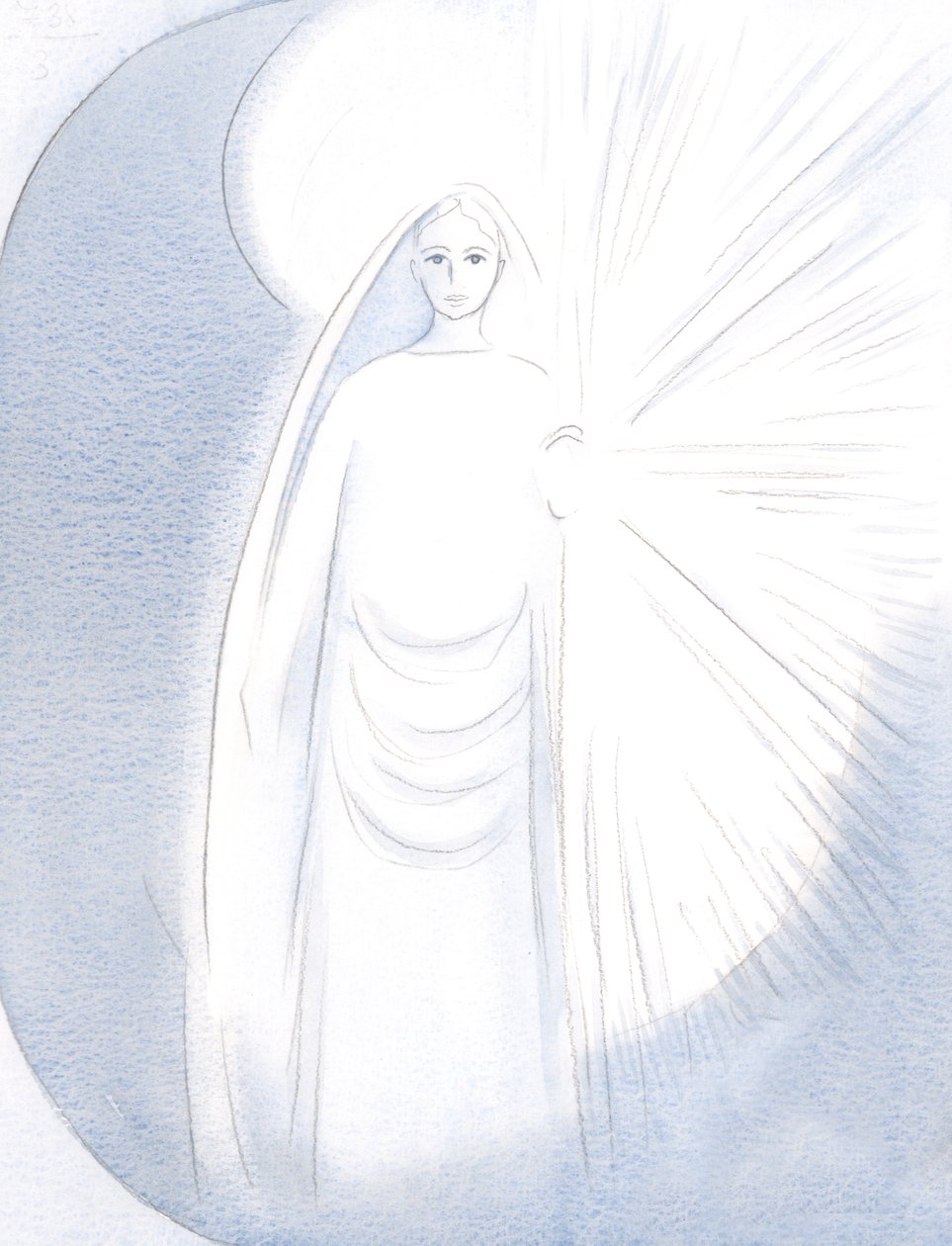 Nuestra Señora apareció ante mí, en su deslumbrante belleza celestial de Elizabeth Wang