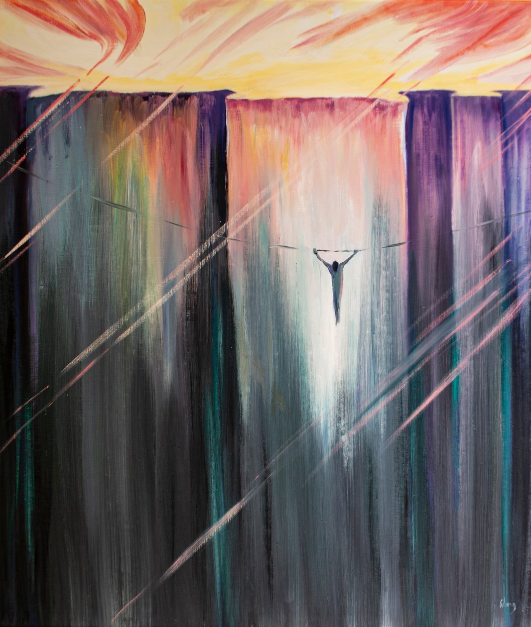 Sobre el abismo de la oscuridad espiritual, nuestra fe en Cristo nos permite aferrarnos a un hilo de esperanza de Elizabeth Wang